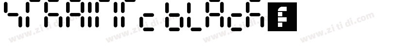stkaititc black字体下载字体转换